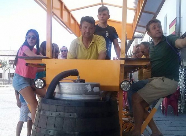 Botte sulla bicibirra 